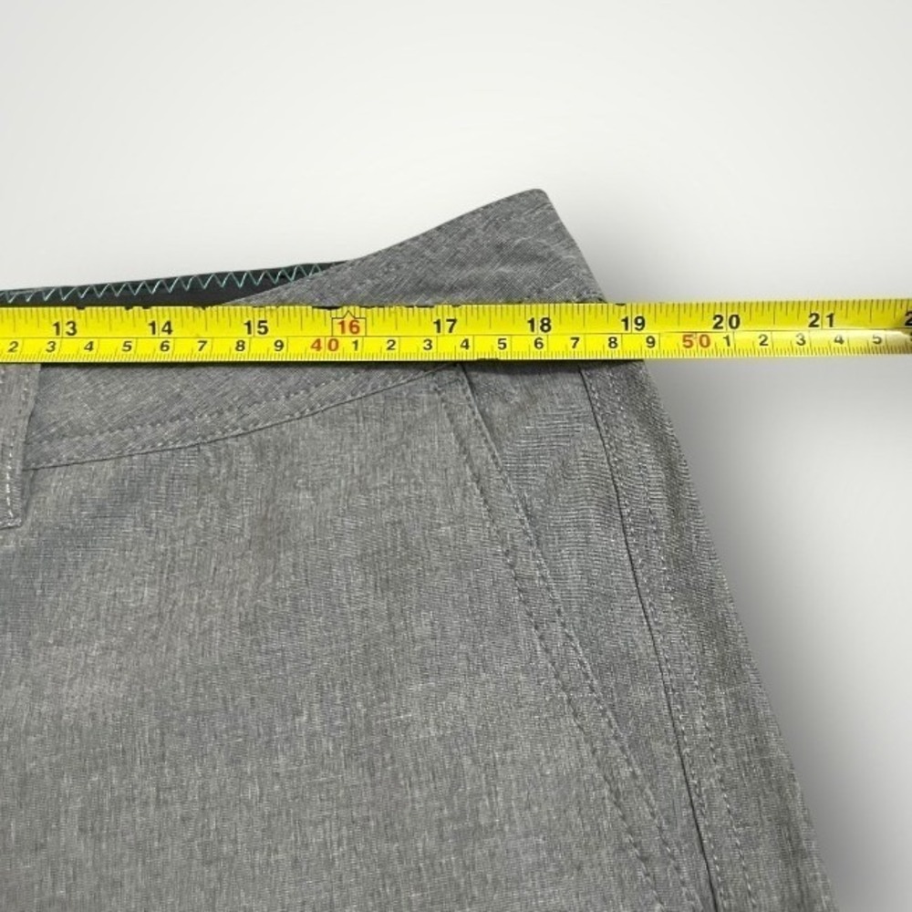 Linksoul Boardwalker Golf Shorts Men 36 Gray Stretch Performance Sport Active - Picture 5 of 8